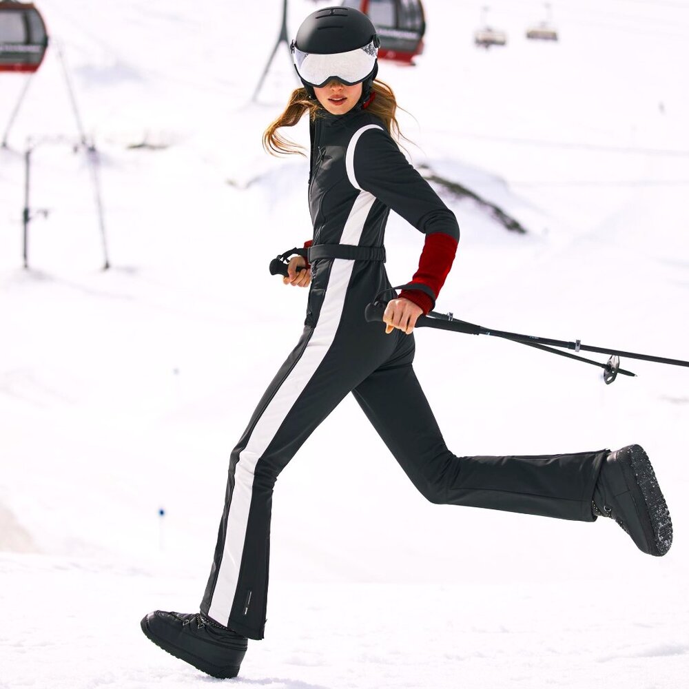 Zara: Recco® Tech Water Resistant and Wind Protection Ski Jumpsuit
